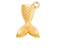 FWJUNHUYC Los accesorios de joyería de bricolaje no se decoloran, accesorios de collar de alta gama, galvanoplastia, oro real de 18 quilates, colgante individual, Calcedonia