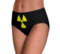 FWJZDSP Braguitas de Mujer con protección contra la radiación Nuclear, Corte Alto, Cobertura Total, elásticas.