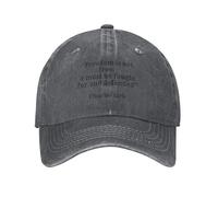 FWJZDSP Charlie Kirk La Libertad no es Gratis, Hay Que lucharla y defenderla Gorra Ajustable para Hombres y Mujeres