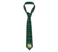 FWJZDSP Corbata Esta es mi bandera del orgullo Bandera de la Ciudad del Vaticano Azulejo suave Regalo Negocios Corbatas para hombre