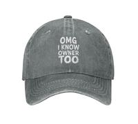 FWJZDSP ¡Dios mío! Conozco al dueño. Gorra de béisbol para Hombre. Gorra de Moda.