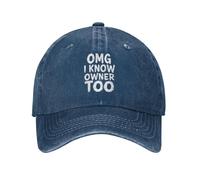 FWJZDSP ¡Dios mío! Conozco al dueño. Gorra de béisbol para Hombre. Gorra de Moda.