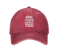 FWJZDSP ¡Dios mío! Conozco al dueño. Gorra de béisbol para Hombre. Gorra de Moda.
