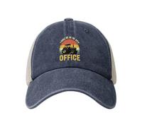 FWJZDSP Estaré en mi Oficina Gorra de Tractor para Mujer Gorra de béisbol Gorras geniales