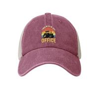 FWJZDSP Estaré en mi Oficina Gorra de Tractor para Mujer Gorra de béisbol Gorras geniales