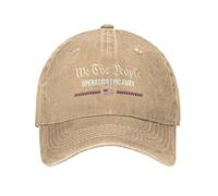 FWJZDSP Gorra Ajustable We The People Operation Epic Fury para Hombre y Mujer