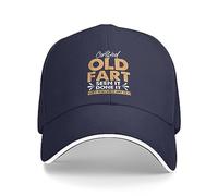 FWJZDSP Gorra de béisbol Ajustable para Hombre y Mujer, con Texto Old Fart Seen It Done It Can't Not Remember Nothing (Viejo pedorro Certificado, lo he Visto y Hecho, no Puedo Recordar Nada)