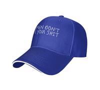 FWJZDSP Gorra de béisbol clásica y Ajustable con Texto Don't Owe You Shit para Hombres y Mujeres, Color Negro.
