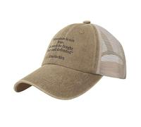 FWJZDSP Gorra de béisbol de Malla Vaquera con diseño de Charlie Kirk: La Libertad no es Gratis, Hay Que Luchar por Ella y defenderla.