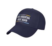 FWJZDSP Gorra de béisbol Unisex con Correa Ajustable Make Argentina Great Again (Haz Que Argentina vuelva a ser Grande).