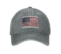 FWJZDSP Gorra Make Common Sense Common Again para Mujer, Gorras de béisbol con diseño