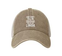 FWJZDSP Gorra No me Puedes Decir qué Hacer para Mujer, Estilo papá, con Estampado gráfico.