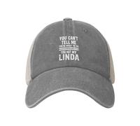FWJZDSP Gorra No me Puedes Decir qué Hacer para Mujer, Estilo papá, con Estampado gráfico.