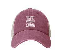 FWJZDSP Gorra No me Puedes Decir qué Hacer para Mujer, Estilo papá, con Estampado gráfico.