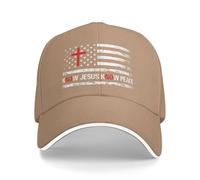 FWJZDSP Gorras Conoce a Jesús, Conoce la Paz Gorra de béisbol para papá Gorras para Hombres y Mujeres