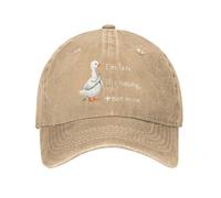FWJZDSP Llego Tarde, su Tiempo es mío. Gorra de Hombre Estilo papá. Gorra de Moda.