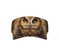 FWJZDSP Owl Beliefs Sport Sun Visor Sombreros Ajustable Vacío Top Gorra De Béisbol Gorras De Algodón para Mujeres Y Hombres