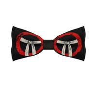 FWJZDSP Pajarita ajustable preanudada para hombre, estilo karate, ideal para trajes de boda y fiestas.