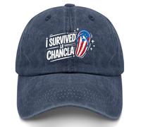 FWJZDSP Sobreviví a La Chancla, Gorra de béisbol Divertida para Hombre, Regalos para Hombres
