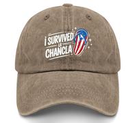 FWJZDSP Sobreviví a La Chancla, Gorra de béisbol Divertida para Hombre, Regalos para Hombres