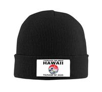 FWJZDSP Sobreviví al Gran Tsunami de Hawái de 2025. Gorros de Lana para Hombre y Mujer.