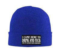 FWJZDSP Vine aquí a Beber y follar. Gorro de Lana. Gorro de esquí de Invierno.