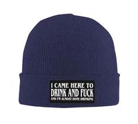 FWJZDSP Vine aquí a Beber y follar. Gorro de Lana. Gorro de esquí de Invierno.