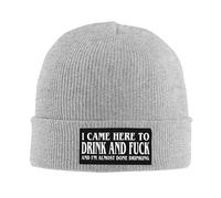 FWJZDSP Vine aquí a Beber y follar. Gorro de Lana. Gorro de esquí de Invierno.