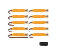 FWNERGUL 10 clavos de acero endurecido de TPU for neumáticos de 165 a 265 mm, cadenas de nieve resistentes a la nieve for automóviles en invierno.(LHD 3PCS)