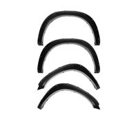 FWNERGUL Juego de 4 guardabarros delanteros compatibles con Dodge Ram 1500 2009-2023, estilo camioneta, color negro mate