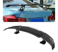 FWNT Alerón de Coche Universal,GT Racing Sport Estilo alerón Trasero para la mayoría de Sedan Car -141cm, ABS Accesorios de Estilo de Coche, Pegar Instalar.