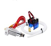 FWRCCMJ Impresora 3D V6 Extruserm/Fit para E3D V6 Extrusora de Cabeza de impresión remota con Ventilador de refrigeración Soporte J-Head 12V 24V 40W(12V Bowden 1.75mm)