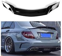 FWSHEN Alerón de Coche para Benz C-Klasse W204 4-Türer C180 C200 C250 C300 2007-2014 Trasero Tronco Maletero AntiarañAzos Exteriores Spoiler Ventana Trasera Canard Splitter Alas