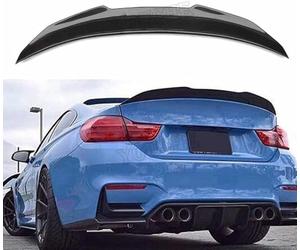 FWSHEN Alerón de Coche para BMW 4 Series M4 F82 2 Door Coupe Trasero Tronco Maletero AntiarañAzos Exteriores Spoiler Ventana Trasera Canard Splitter Alas