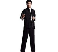 FWZJ Ropa de Tai Chi Mujeres, Hombres Bruce Lee Vintage Chino Wing Chun Kung Fu Uniforme Algodón Seda Artes Marciales Trajes de Tai Chi, Ropa Tradicional de Tai Chi para su Ejercicio de