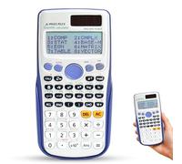 FX-991EX - Calculadora científica con 552 funciones, calculadora científica avanzada con 10+2 pantallas para estudiantes, escuela, oficina, negocios, hogar, uso diario (blanco)