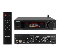 FX-Audio DA06 MQA Decodificador de audio totalmente ampliable Dual AKM4493SEQ XU316 768 kHz/32 bits DSD512 Hi-Res real simétrico DAC con mando a distancia