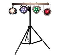 FX Lab Juego de luces y soporte para DJ de 4 vías