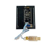 FX1N-20MR Módulo de entrada/salida PLC - 12DI/8DO para salida de relé, placa de control industrial para automatización, con suministro de 10-28 V CC, AD/DA de 12 bits, Mem (A) de 2000 pasos