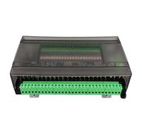 FX3U - 48MT Industrial Control Board | 24 Input 24 Output 24V DC 1A Transistor | High Speed Counting 6 Channels 3K / Pulse Output 100K | PLC for Industrial Automation