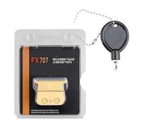 FX707 Juego De Cuchillas De Repuesto for Cortapelos Profesional De Metal Duradero, Compatible Con Babyliss, Hair Clipprer FX787 FX726 FX787Z(Gold Sets)