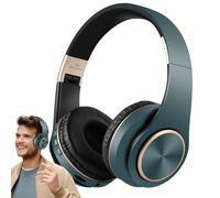 FxaumsGxuk Auriculares Recargables con Auriculares estéreo con cancelación de Ruido, Auriculares sobre la Oreja para Jugar, Vida Cotidiana, Escuchar música
