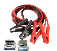 FxaumsGxuk Cables Batería | Terminal De Aislamiento,Cable Arrancador De Coche Con Mango Antideslizante | Para Camión SUV Cortacésped Carrito Golf Tractor Vehículo Comercial
