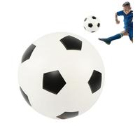FxaumsGxuk Pelota Goma Espuma, 21cm Balón De Fútbol Silencioso, Balón De Fútbol Silencioso, Equipo Deportivo para Entrenamiento Silenciosos para Niños Y Niñas ños En Exterior Apartamento Casa