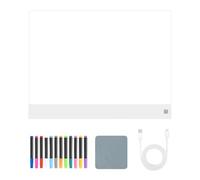 FxaumsGxuk Pizarra LED Para Escritura,Panel Acrílico Luminoso Borrable En Seco - Pizarra De Dibujo Luminosa Para Niños - Niños Niñas Adolescentes Escuela Oficina Hogar Viajes Aula Preescolar Guardería
