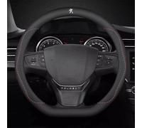 FXDSCA Funda Volante Coche para Peugeot Traveller 2023 2022 2021 2020 2019 2018, Funda para Volante Cubre Volante Coche Antideslizante Transpirable Cubierta de Volante Accesorios Coches Interior,A