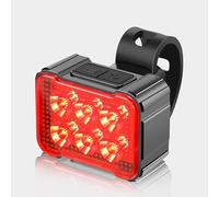 FXDSCA Luz Bicicleta Set para Giant NONO TCR SL 0 2016, Impermeable Luces Bicicleta Delantera y Trasera Recargable Luz Delantera Bicicleta Luz Trasera Bicicleta,B Taillight-Red