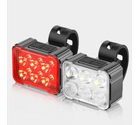 FXDSCA Luz Bicicleta Set para Giant NONO TCR SL 0 2016, Impermeable Luces Bicicleta Delantera y Trasera Recargable Luz Delantera Bicicleta Luz Trasera Bicicleta,C Set