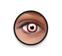 FXEYEZ Lentes de contacto UNDEAD ZOMBIE de Halloween de color, lentilla de motivo, 1 par, un solo uso sin receta