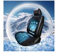 Fxiaobin Cojín Ventilado para Coche con 24 Ventiladores, 3 Niveles De Viento Ajustables Funda De Asiento De Coche Refrigerante, Se Adapta a Verano,Blue-24V